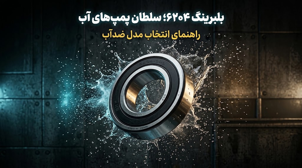 راهنمای جامع و فنی بلبرینگ ۶۲۰۴ (راهکار کامل دینام و ماشین‌سازی)
