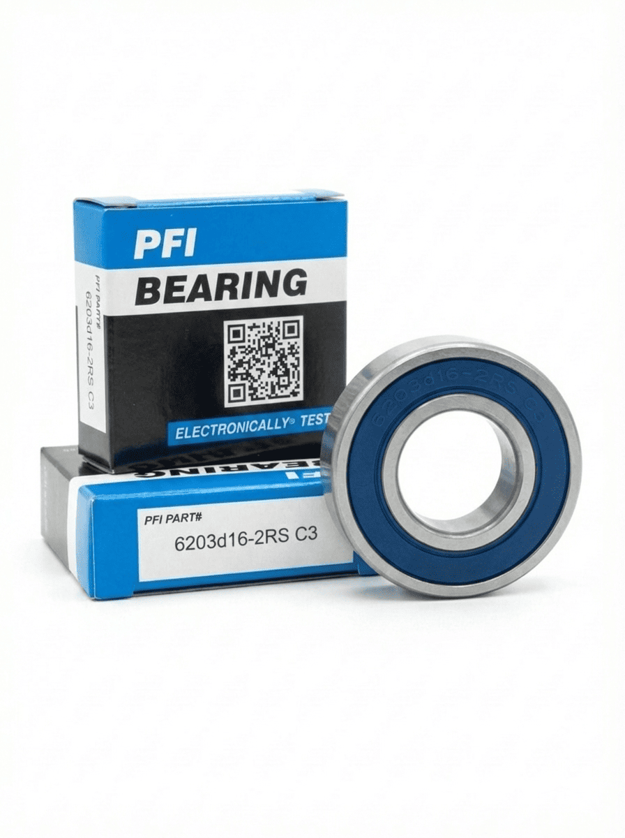 بلبرینگ PFI 6203-D16 2RS (دینام والئو - پژو 206 و 405)