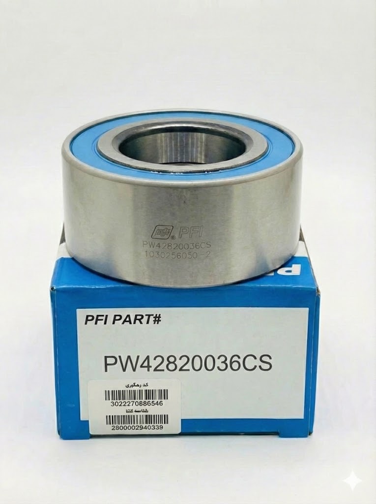 بلبرینگ PFI PW42820036CS (چرخ جلو **دنا پلاس توربو**، **تارا**، **سیتروئن C5**، پمپ‌های فشار قوی و تراکتور)
