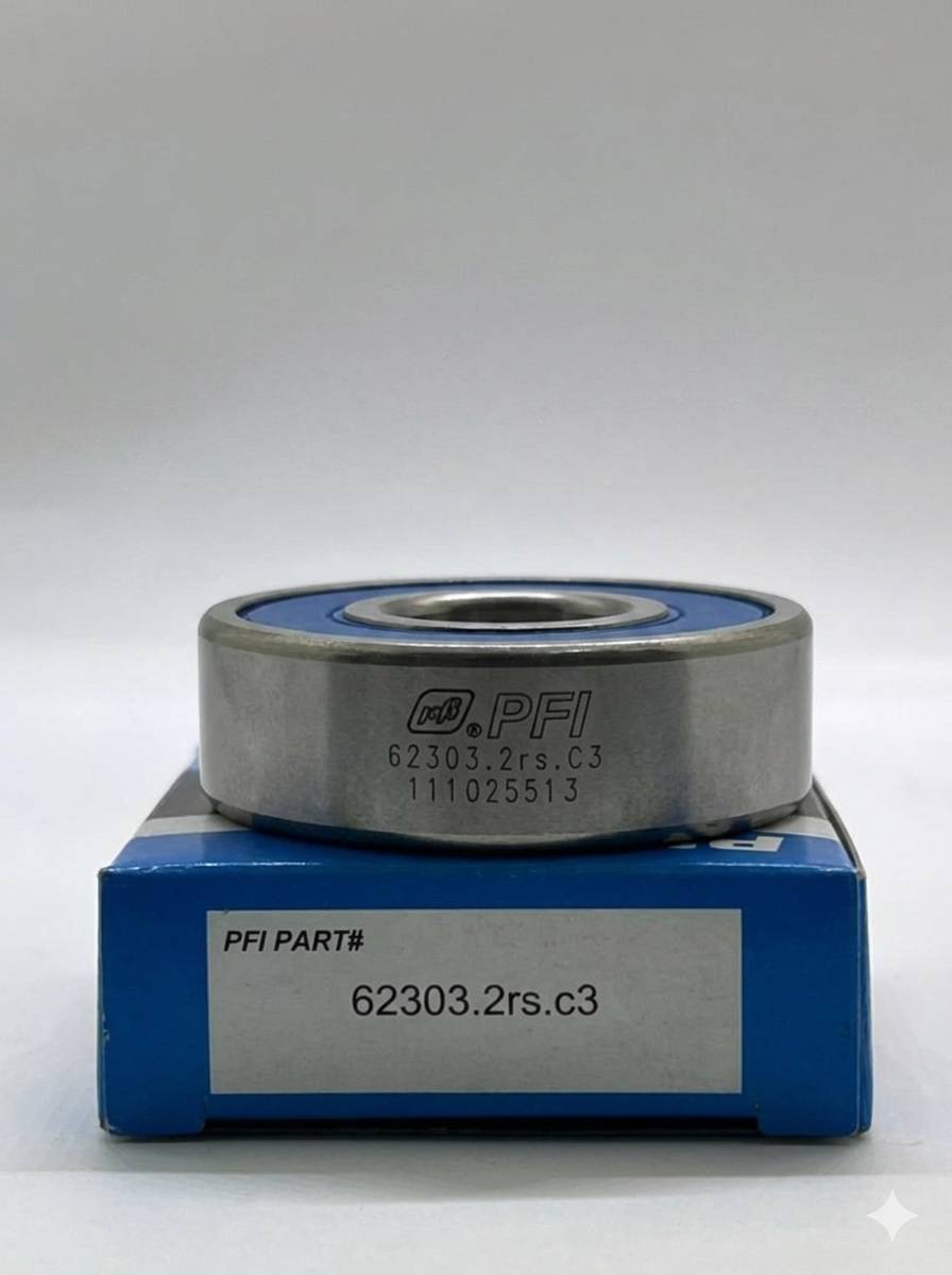 بلبرینگ PFI 62303.2RS.C3 (مناسب دینام خودروهای سنگین، ادوات کشاورزی و پمپ‌های صنعتی)