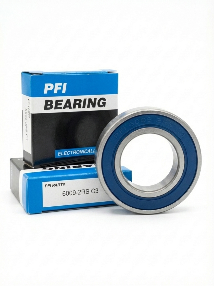 بلبرینگ کمباین، ماشین‌آلات برداشت و الکتروموتور سنگین برند PFI کد 6009 2RS C3