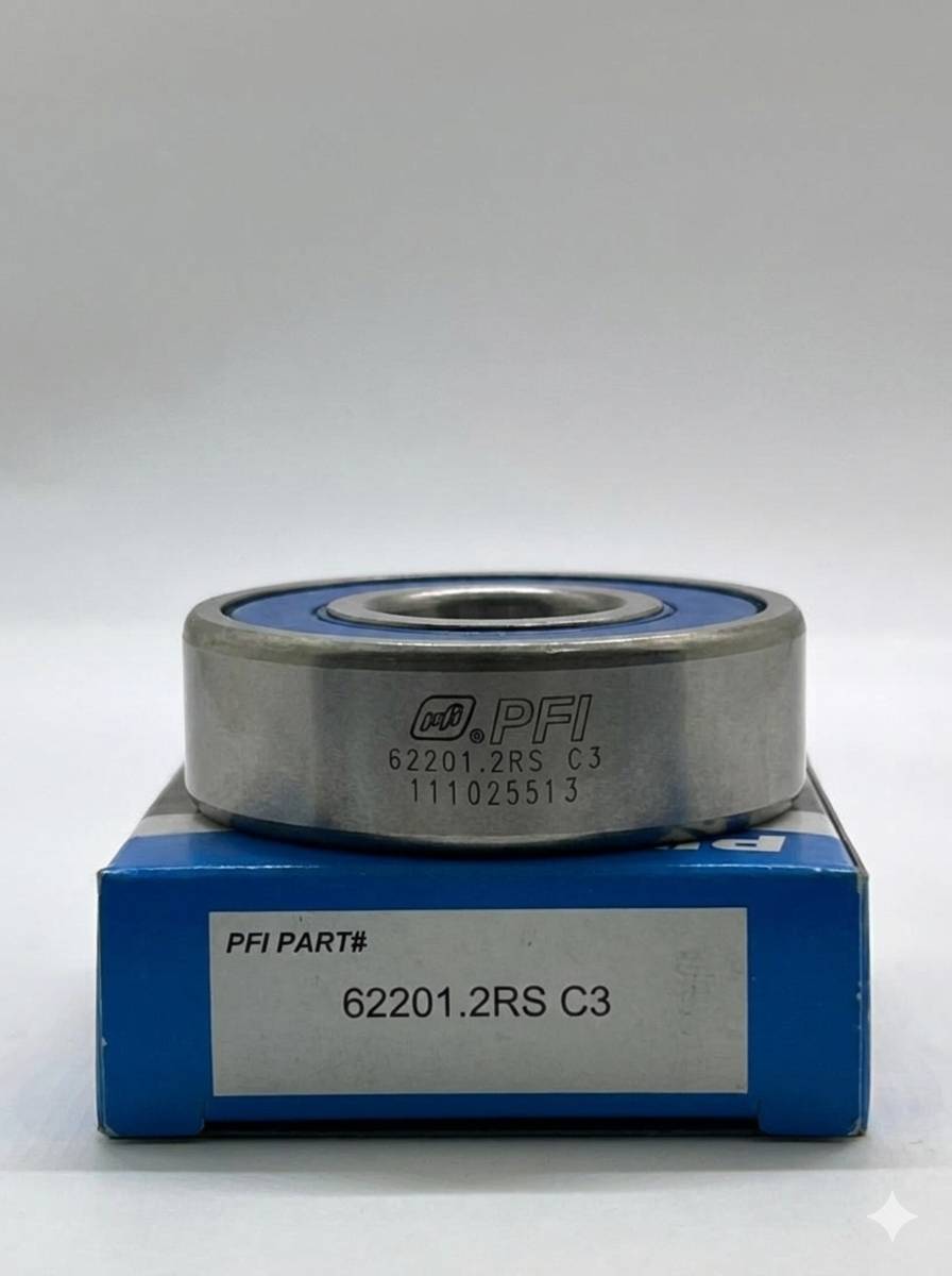 بلبرینگ PFI 62201-2RS C3 (موتورهای صنعتی عمومی و پمپ‌های سبک)