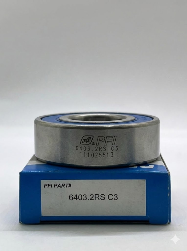 بلبرینگ PFI 6403.2RS.C3 مناسب برای گیربکس‌های صنعتی، ادوات کشاورزی سنگین و پمپ‌های فشار قوی