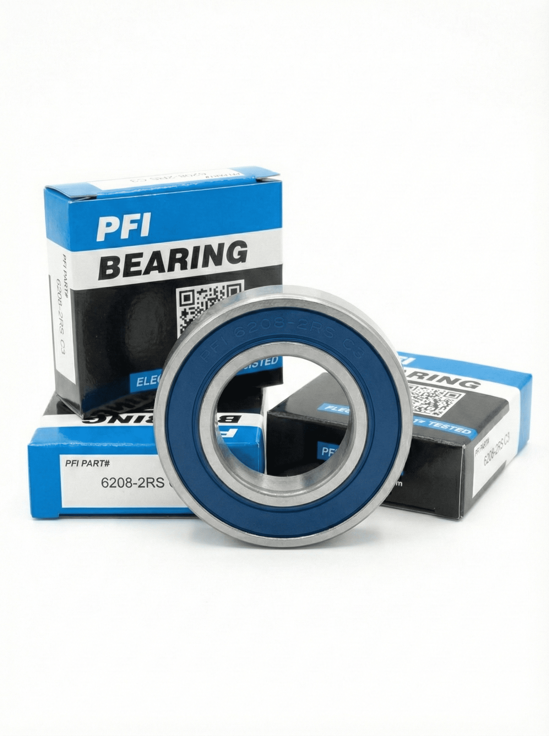 بلبرینگ PFI 6208 2RS C3 (گیربکس نیسان زامیاد، صنعتی)