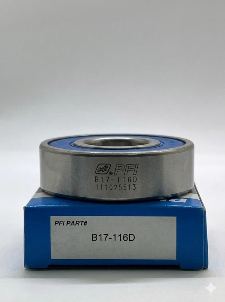 بلبرینگ PFI B17-116D (مناسب دینام **Peugeot 206**، **Samand** و ماشین‌آلات کشاورزی)