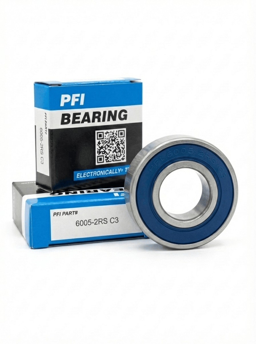 بلبرینگ ماشین لباسشویی، فن تهویه و شفت گیربکس کشاورزی برند PFI کد 6005 2RS C3