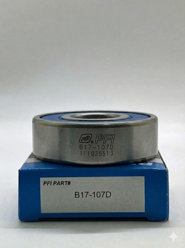 بلبرینگ PFI B17-107D (مناسب دینام **Peugeot 405**، **Samand**، ادوات کشاورزی و پمپ‌های صنعتی)