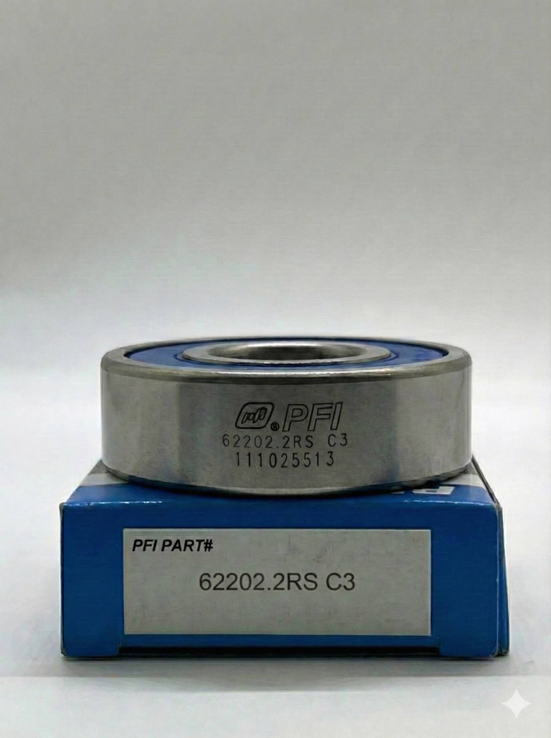 بلبرینگ PFI 62202.2RS.C3 (سری پهن - مصارف صنعتی/کشاورزی)