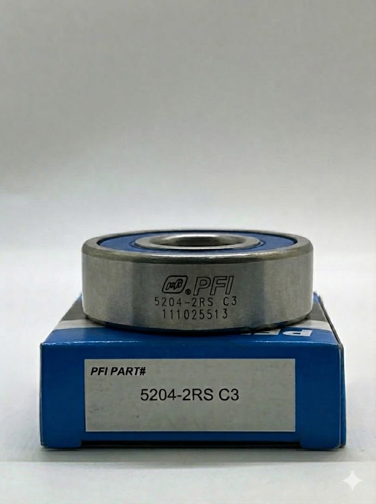 بلبرینگ PFI 5204.2RS.C3 (مناسب) برای گیربکس‌های صنعتی، ماشین‌آلات کشاورزی و پمپ‌های فشار بالا