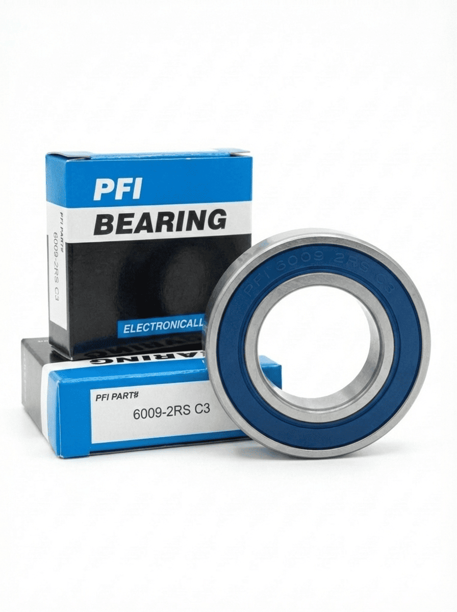 بلبرینگ کمباین، ماشین‌آلات برداشت و الکتروموتور سنگین برند PFI کد 6009 2RS C3