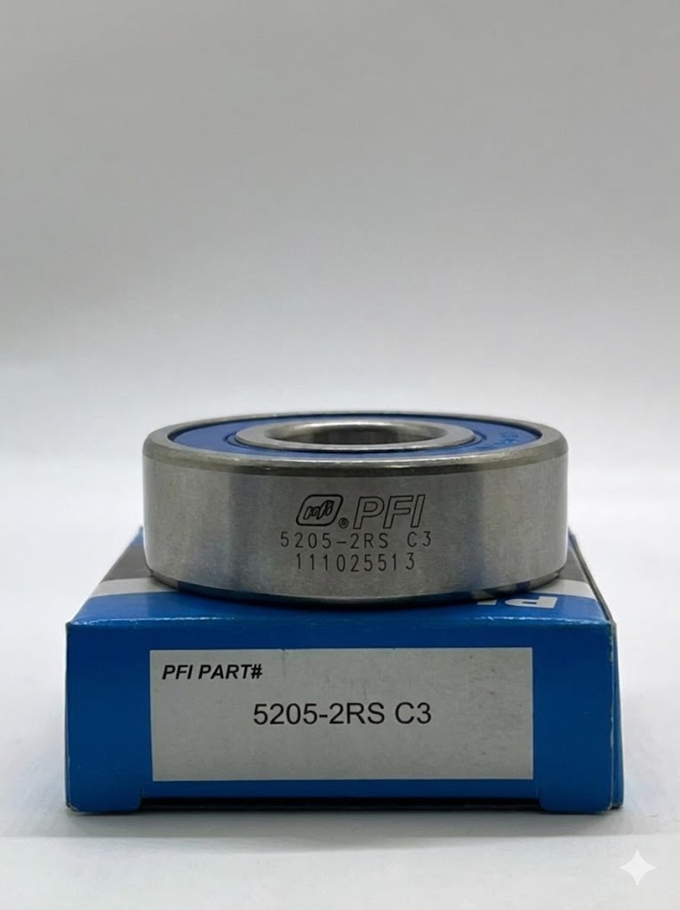بلبرینگ PFI 5205.2RS.C3 (مناسب) برای گیربکس خودرو، پمپ‌های سانتریفیوژ و ادوات کشاورزی