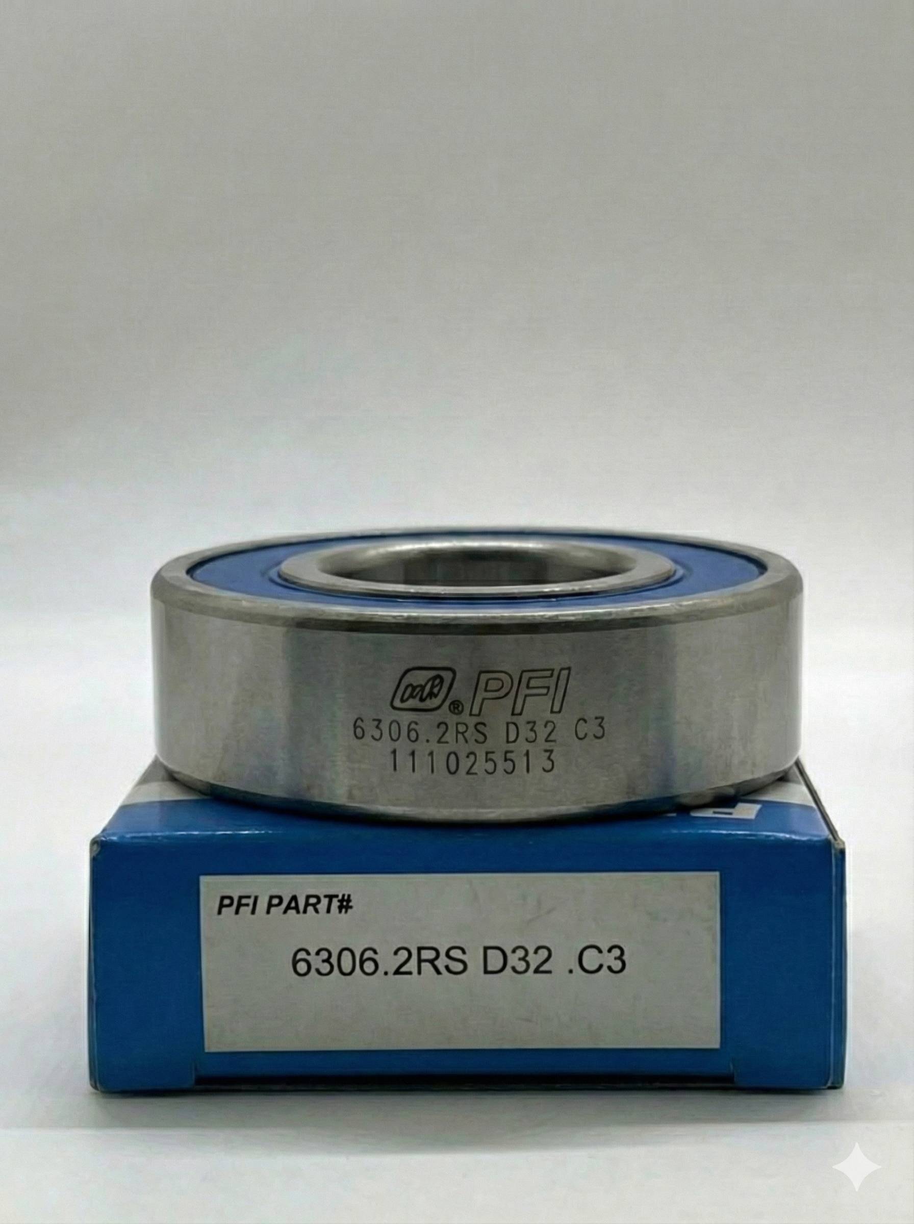 بلبرینگ PFI 6306.2RS.D32.C3 (مناسب گیربکس، ادوات کشاورزی و الکتروموتور)